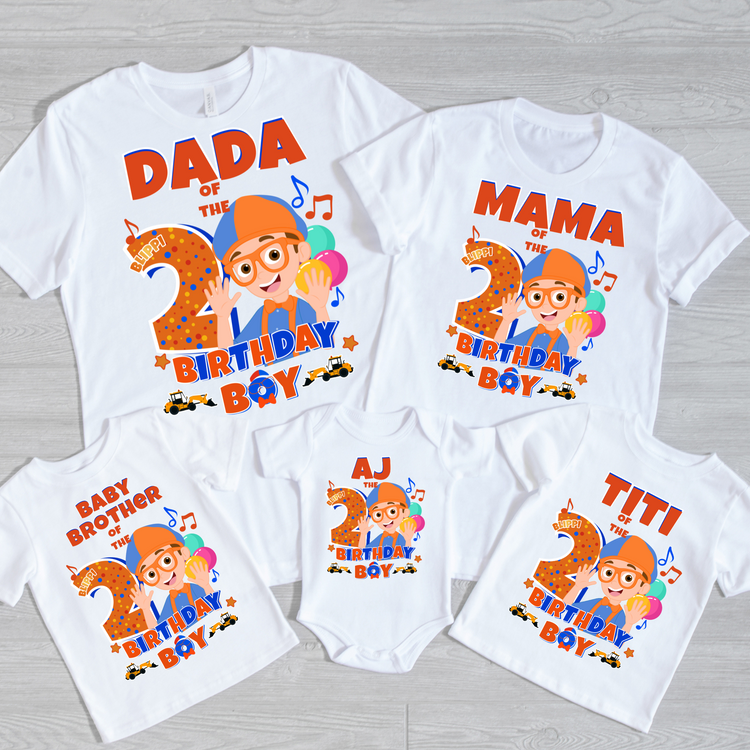 Custom Birthday Family Shirts Inquiry