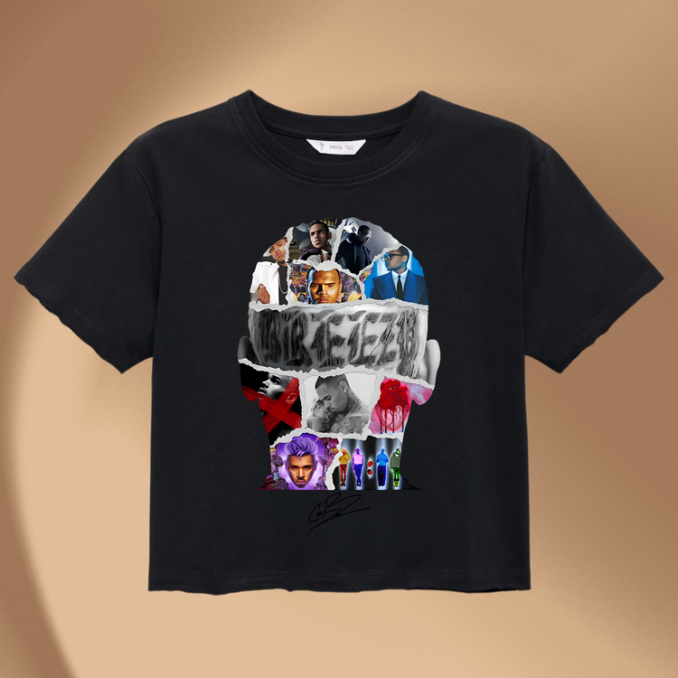 Chris Brown Back of Head Album Covers Unisex T-Shirt