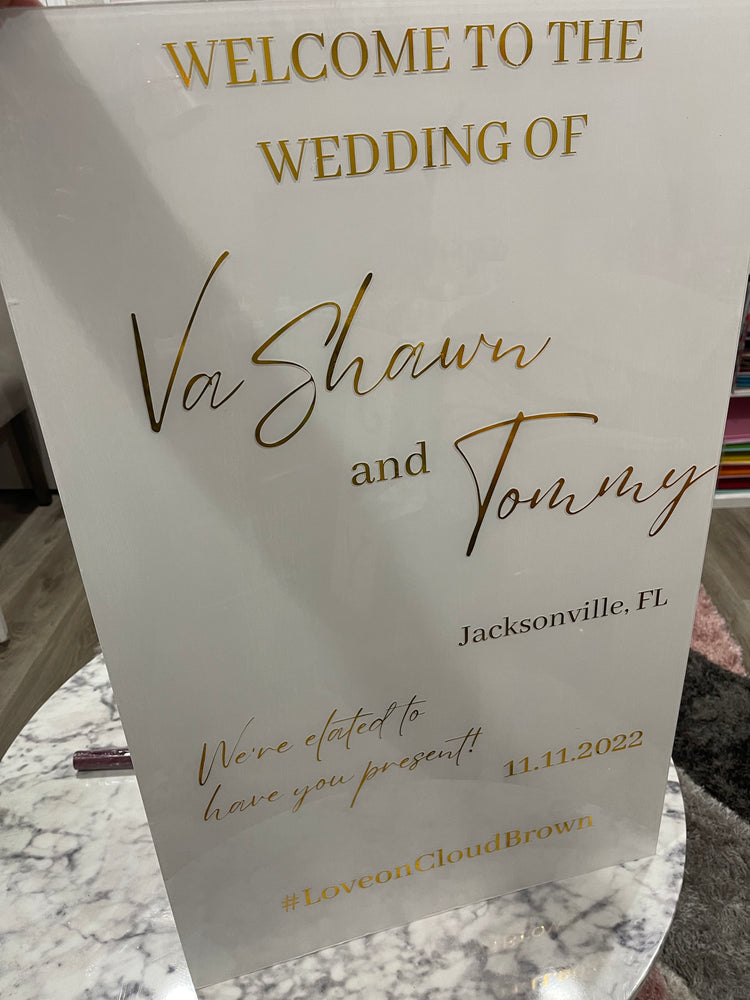 Custom Acrylic Signs