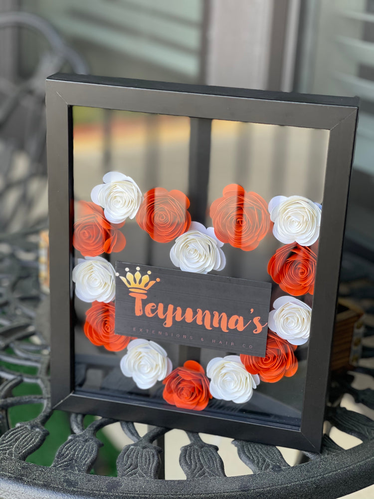 Business Logo Shadow Box