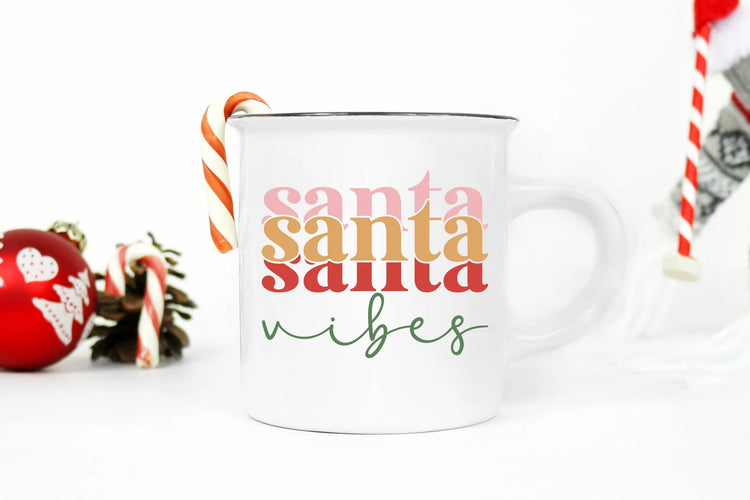 12 oz Christmas Mugs