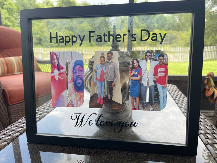 Custom Photo & Quote Floating Frame