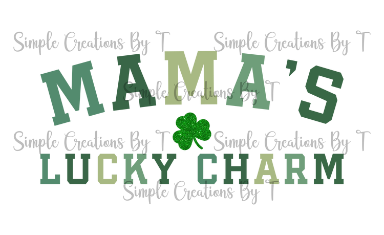 Mama & Mama's Lucky Charm - PNG Digital File (3 Sets of Designs)