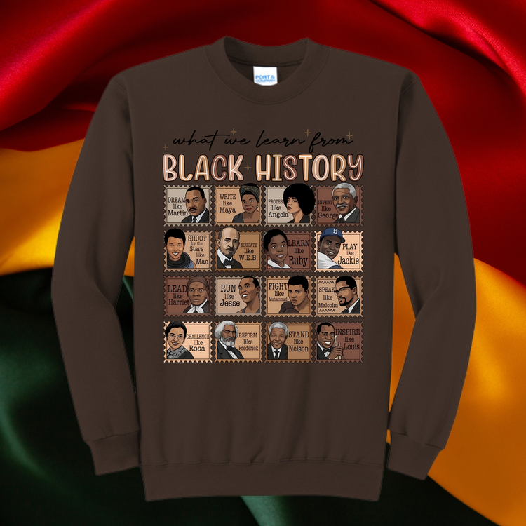 What We Learn From BHM Unisex T-Shirt/Sweatshirt