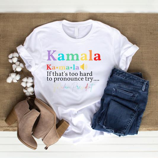 Kamala Pronunciation T-Shirt