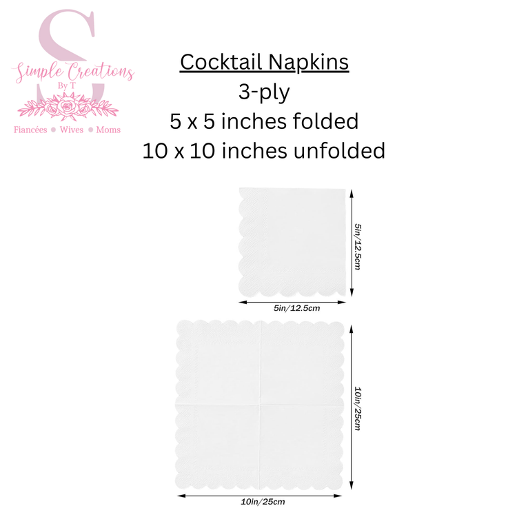 Custom Cocktail Napkins