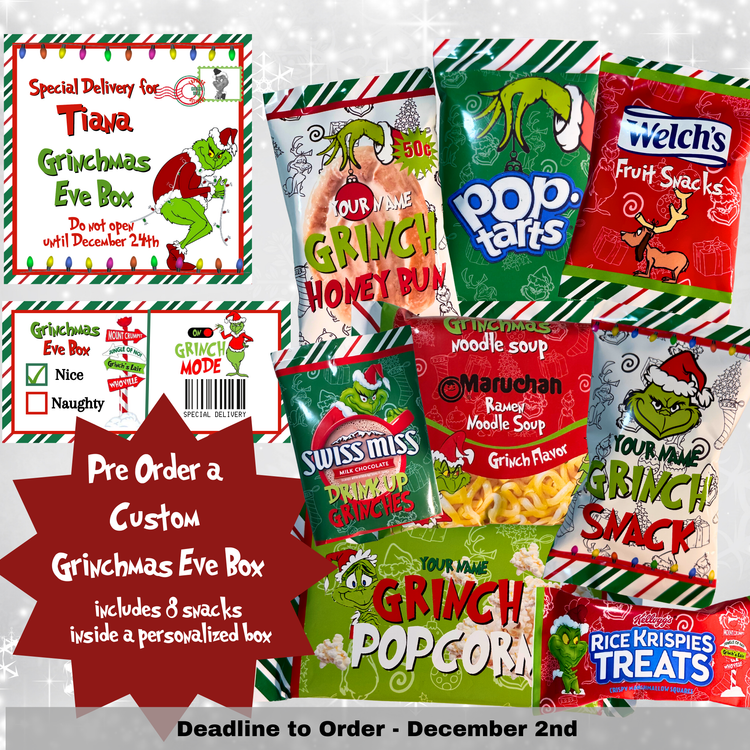 Grinchmas Eve Box - Pre Order (Shipping Begins December 9th)