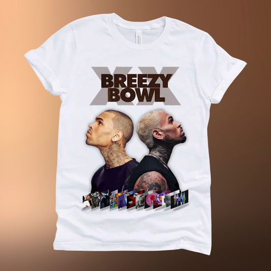 Chris Brown Breezy Bowl XX with Albums Unisex T-Shirt