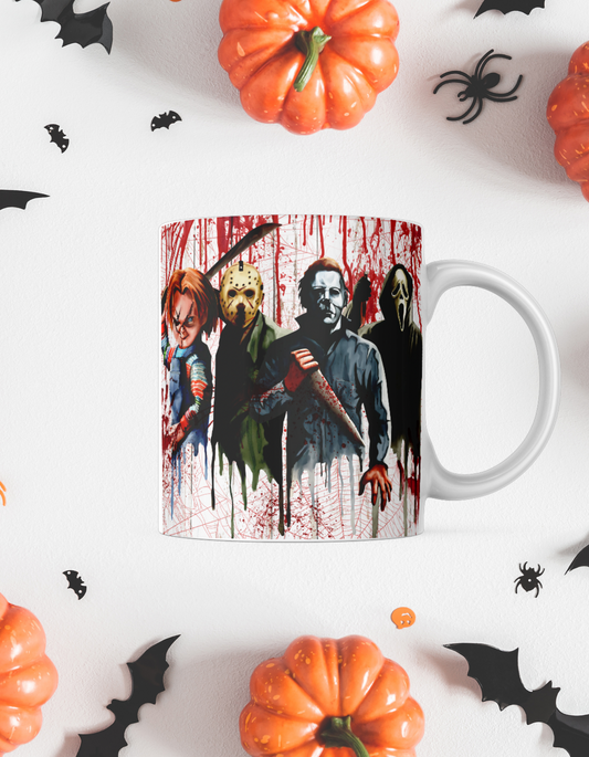 Halloween Characters Stainless Steel Mug or Tumbler