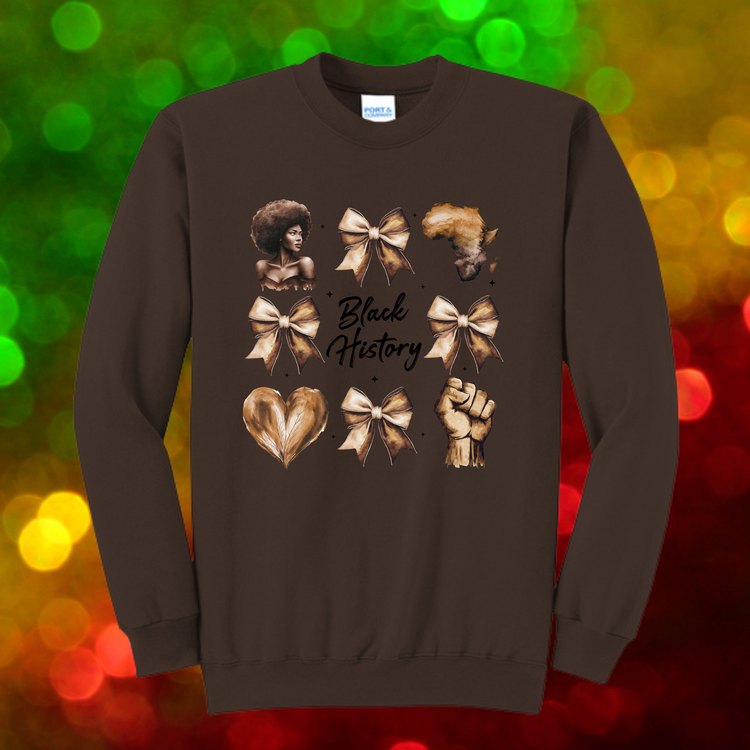 Black History Bow Unisex T-Shirt/Sweatshirt