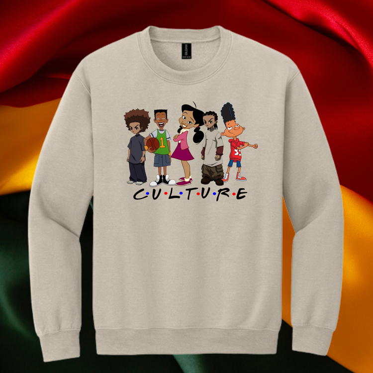 Culture Cartoon Characters Unisex T-Shirt/Sweatshirt