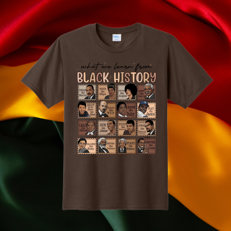 What We Learn From BHM Unisex T-Shirt/Sweatshirt
