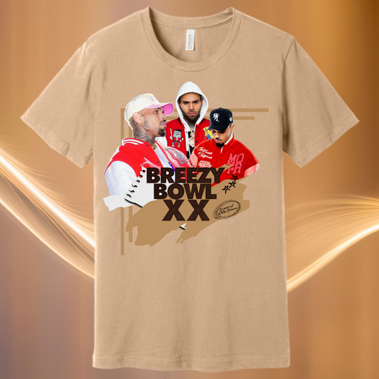 Chris Brown Breezy Bowl XX Collage Unisex T-Shirt