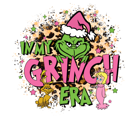 Grinch Christmas Digital PNG Designs - (31 designs, sent via email)