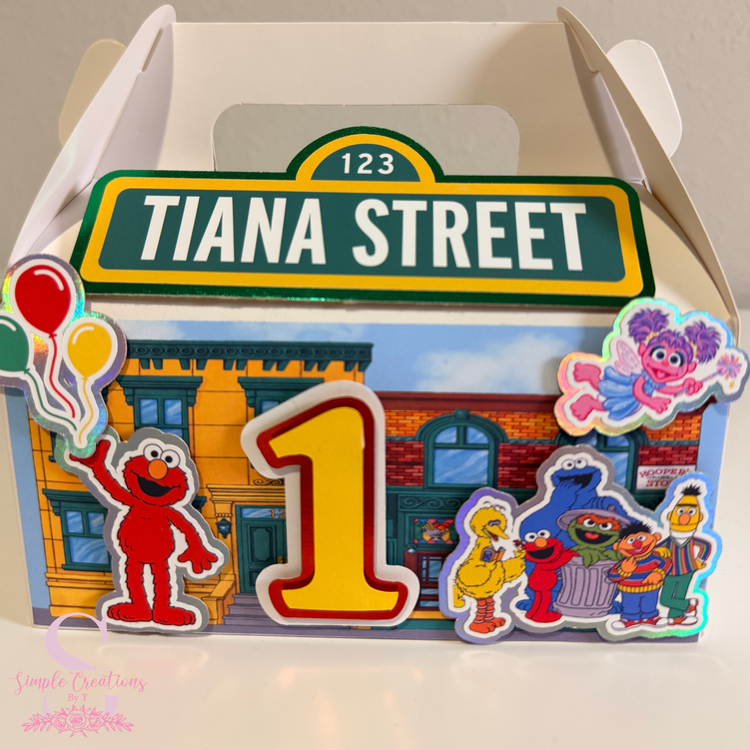 Personalized Party Gable Box | Custom Treat Box