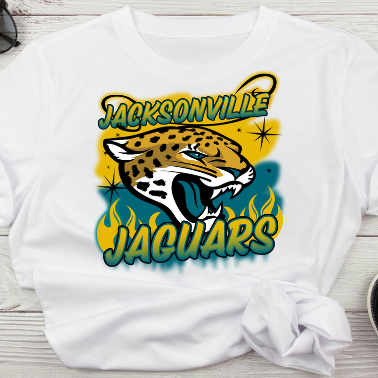 Jacksonville Jaguars Airbrush Design Shirt