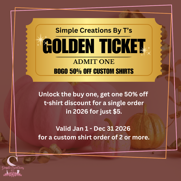 2026 SCBT Golden Ticket - One Day Sale