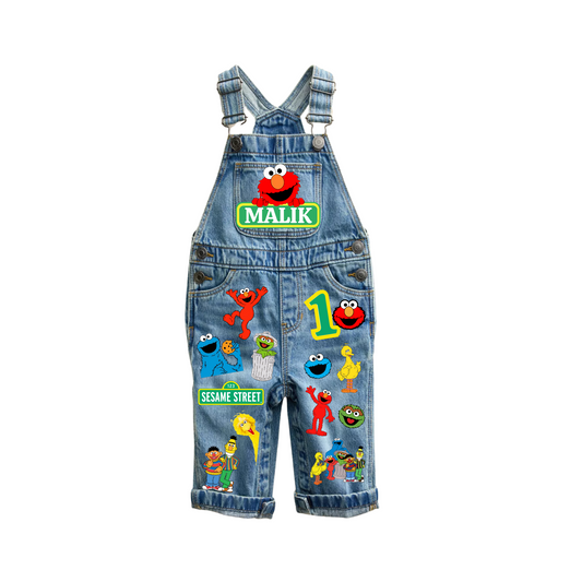 Custom Infant/Toddler Demin Overalls