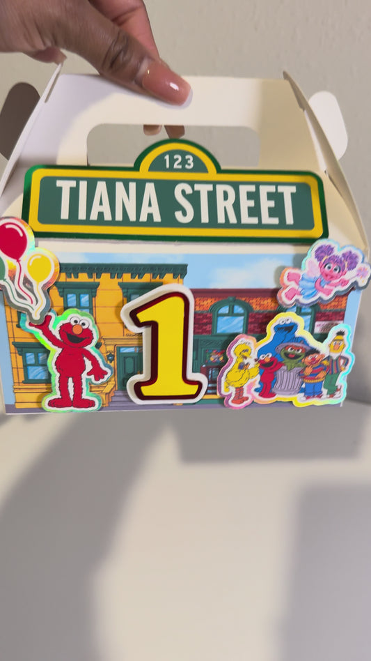 Personalized Party Gable Box | Custom Treat Box