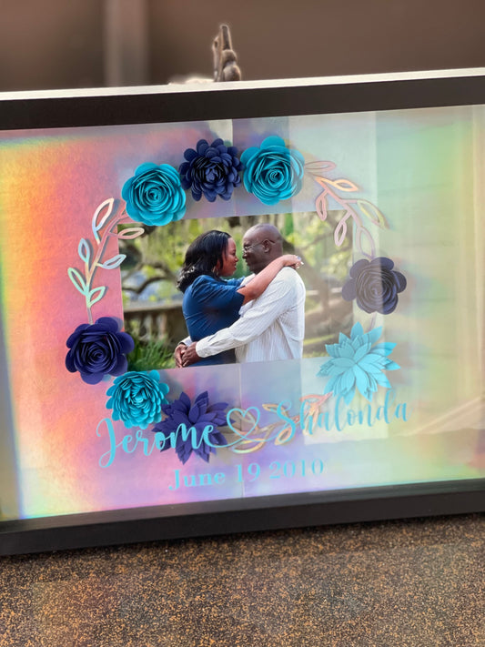 Anniversary Photo Shadow Box